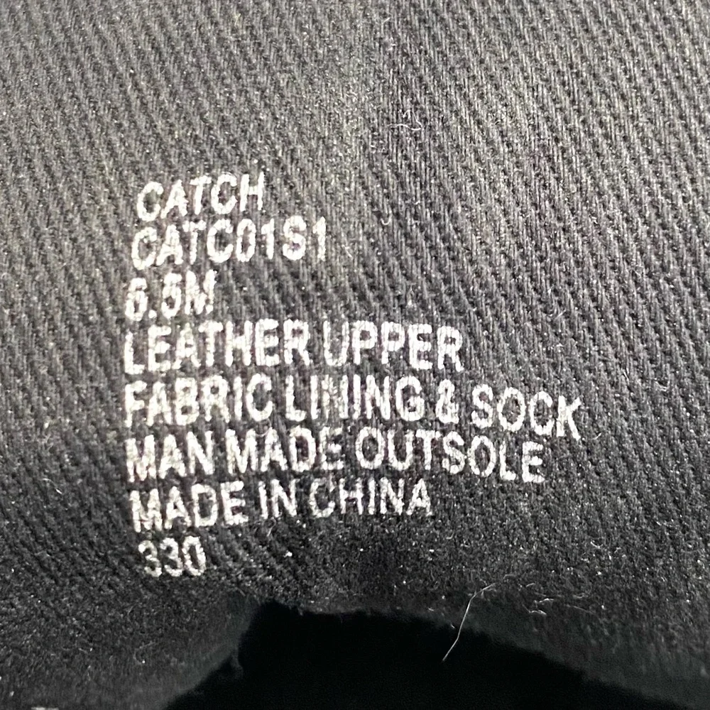 Steve Madden Catch Black Genuine Suede Leather Hidden Wedge Sneaker Bootie 6.5 M - Picture 11 of 11